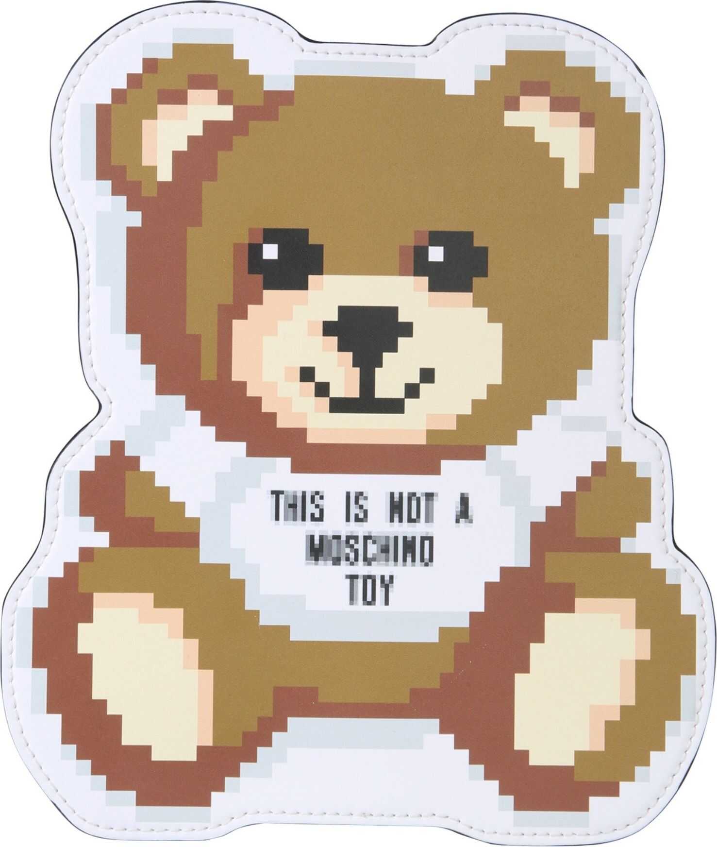 Moschino Teddy Bear Clutch MULTICOLOUR