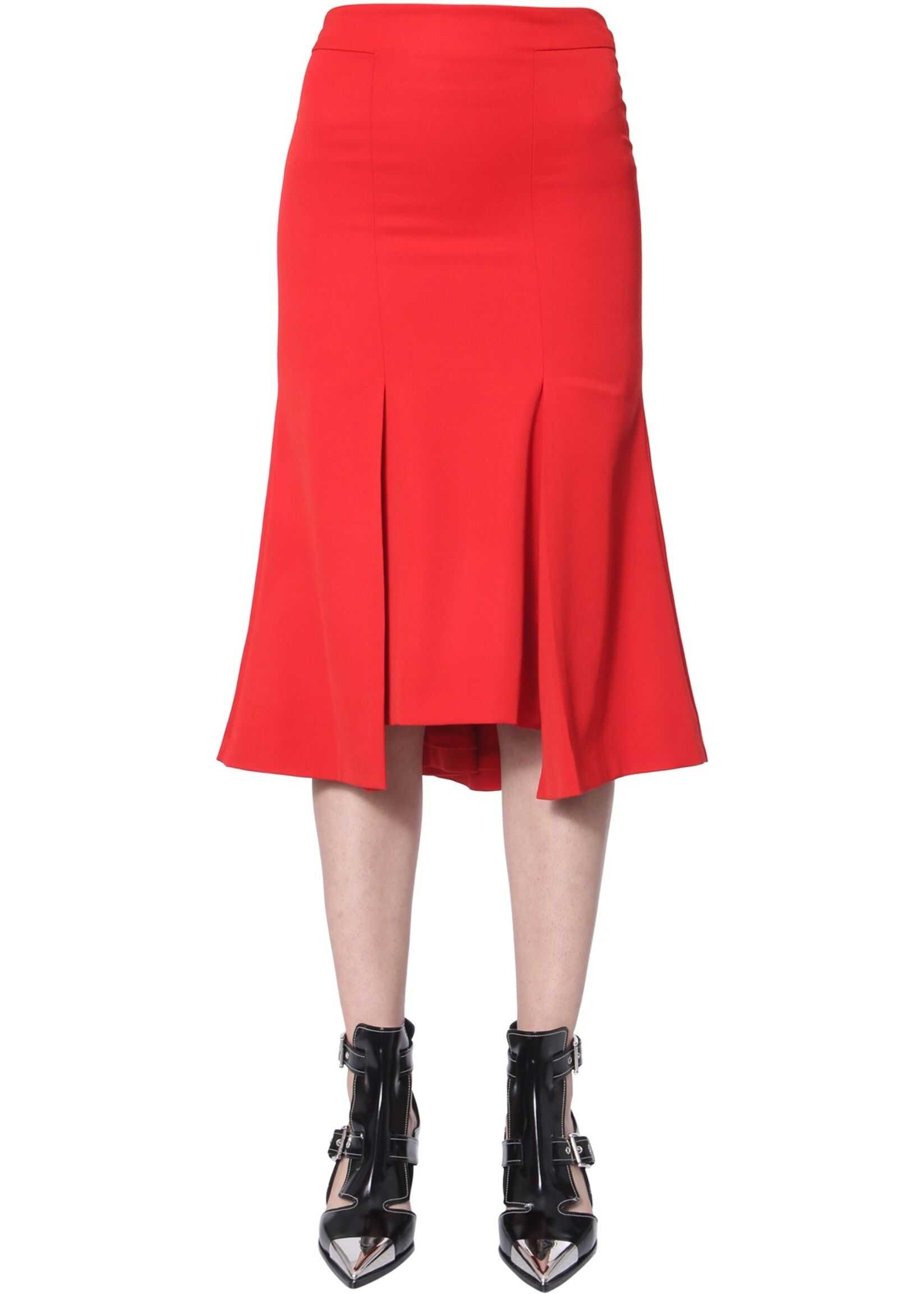 Alexander McQueen Long Skirt RED