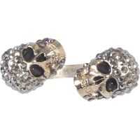 Inele Twin Skull Ring Femei