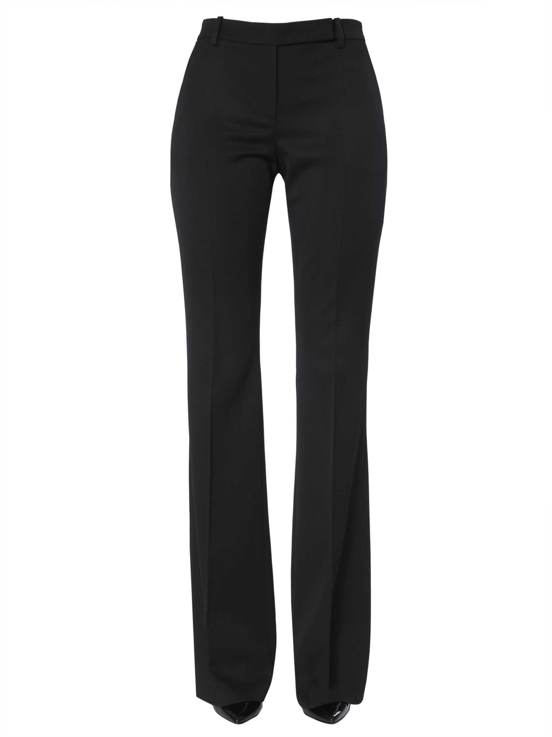 Alexander McQueen Tight Bootcut Pants BLACK