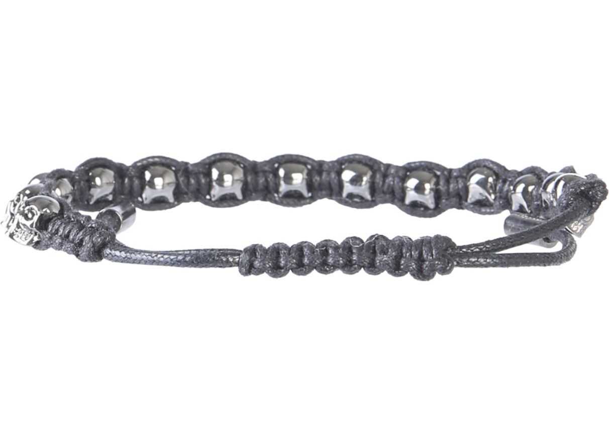 Alexander McQueen Multi Skull Bracelet GREY