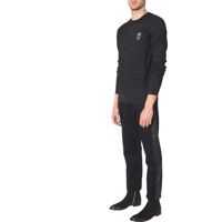 Pulovere casual Skull Neck Pullover Barbati