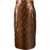 DSQUARED2 Python Print Skirt BROWN