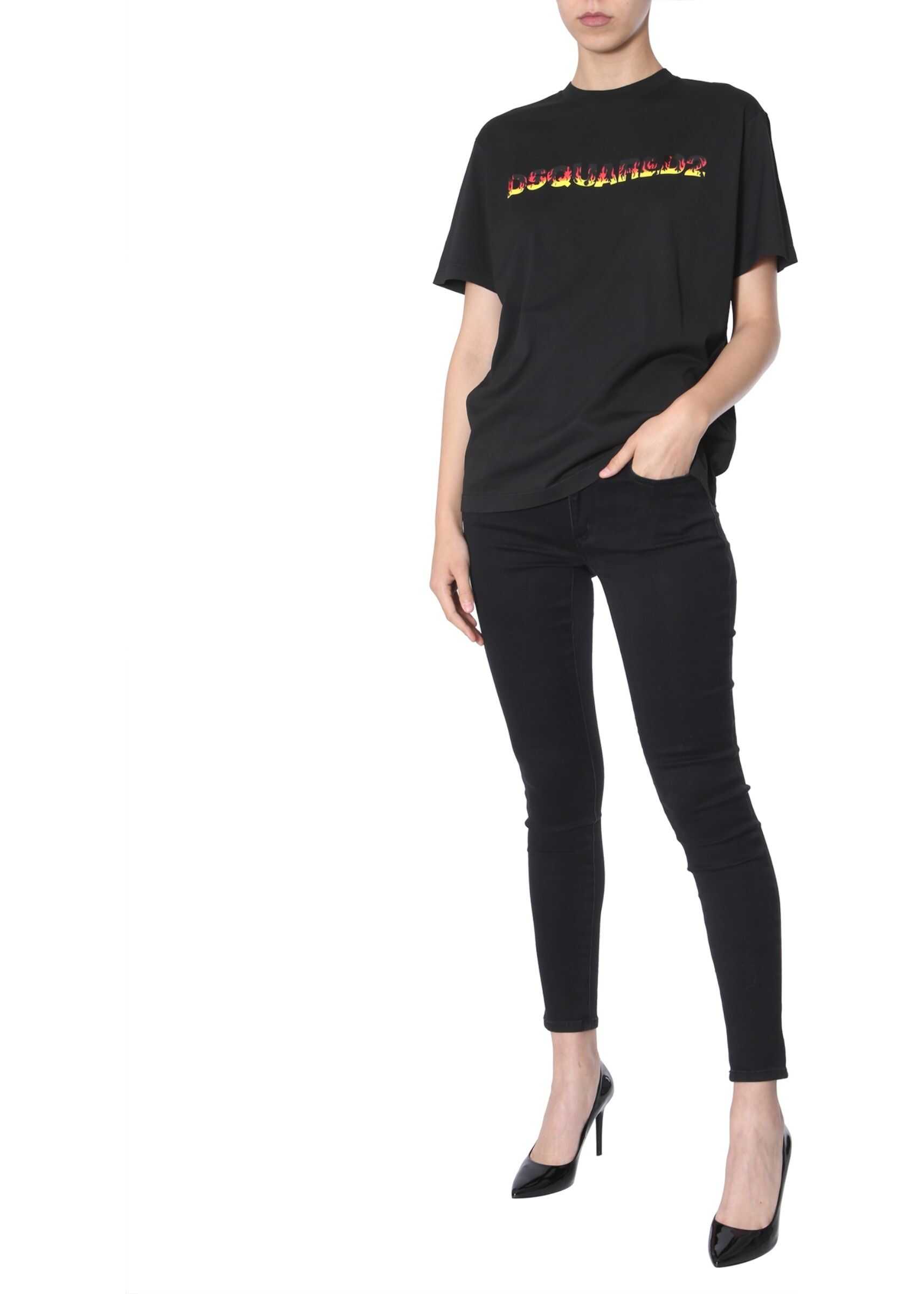 DSQUARED2 Smoke T-Shirt BLACK