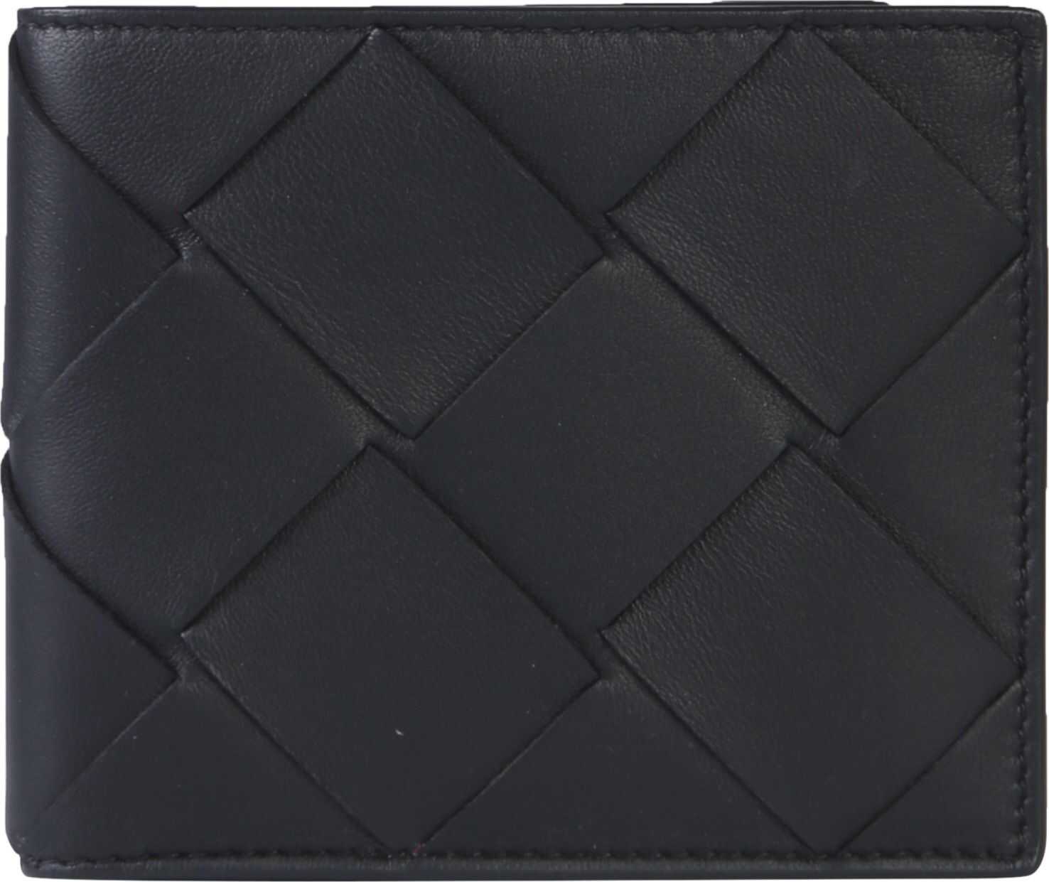 Bottega Veneta Bifold Wallet BLACK