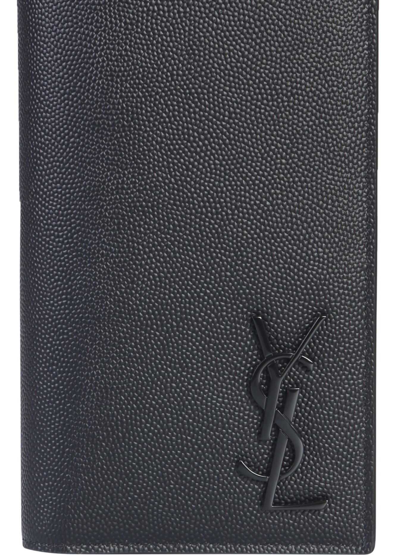 Saint Laurent Monogram Continental Wallet BLACK