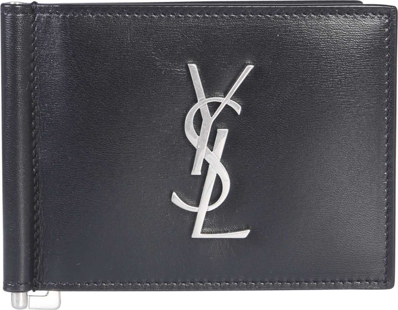 Saint Laurent Monogram Wallet BLACK