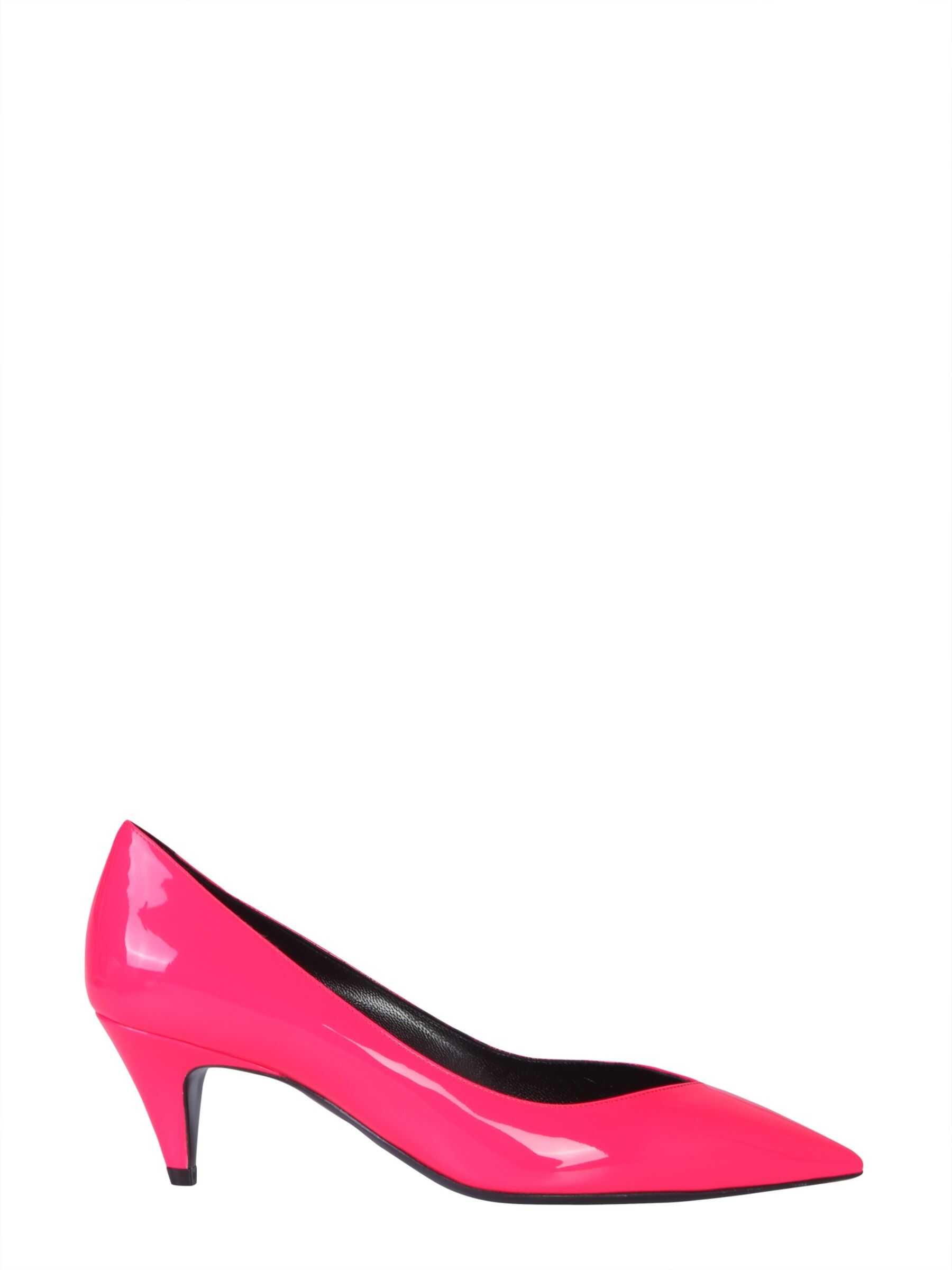 Saint Laurent Kiki Pump FUCHSIA