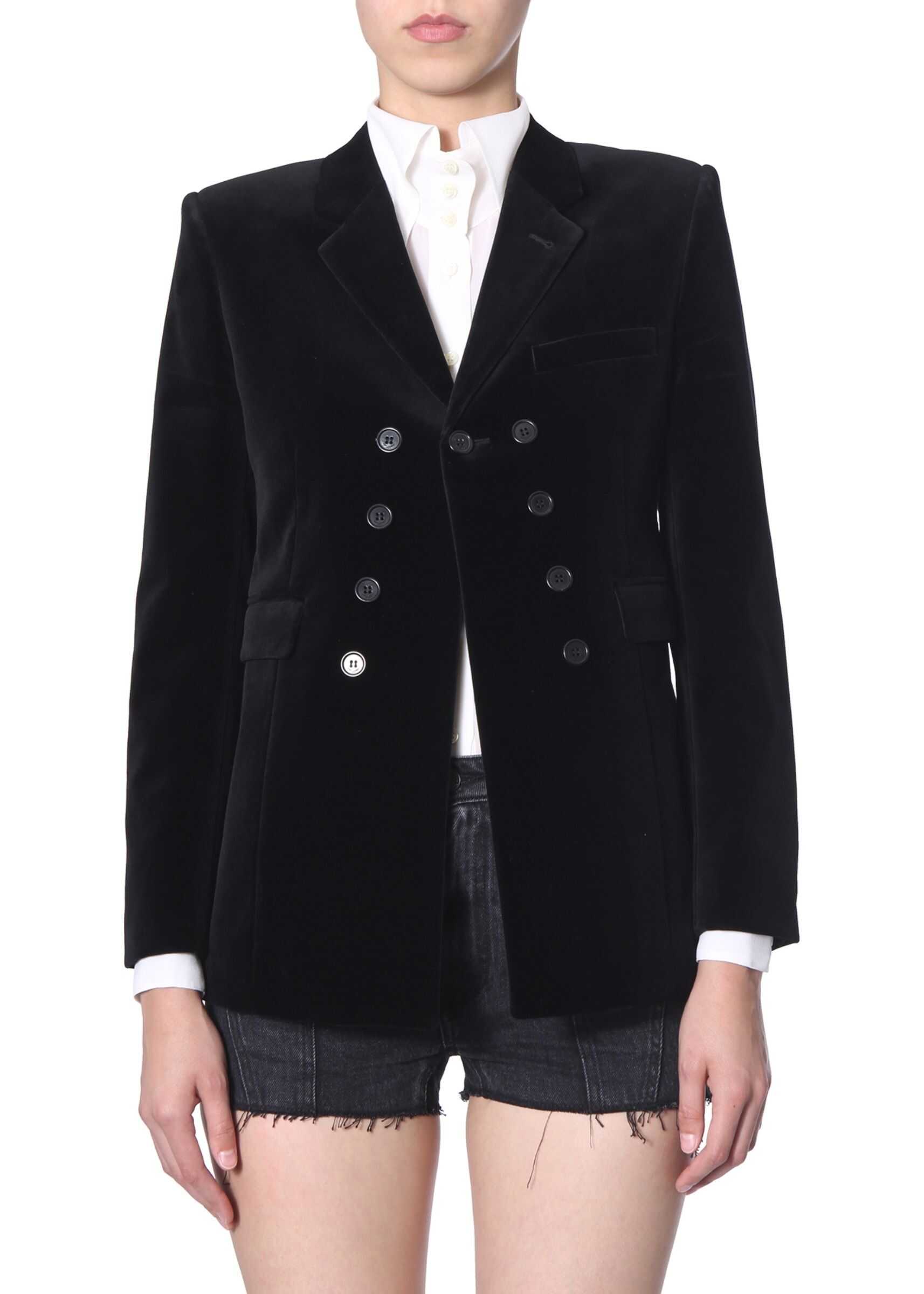 Saint Laurent Velvet Jacket BLACK