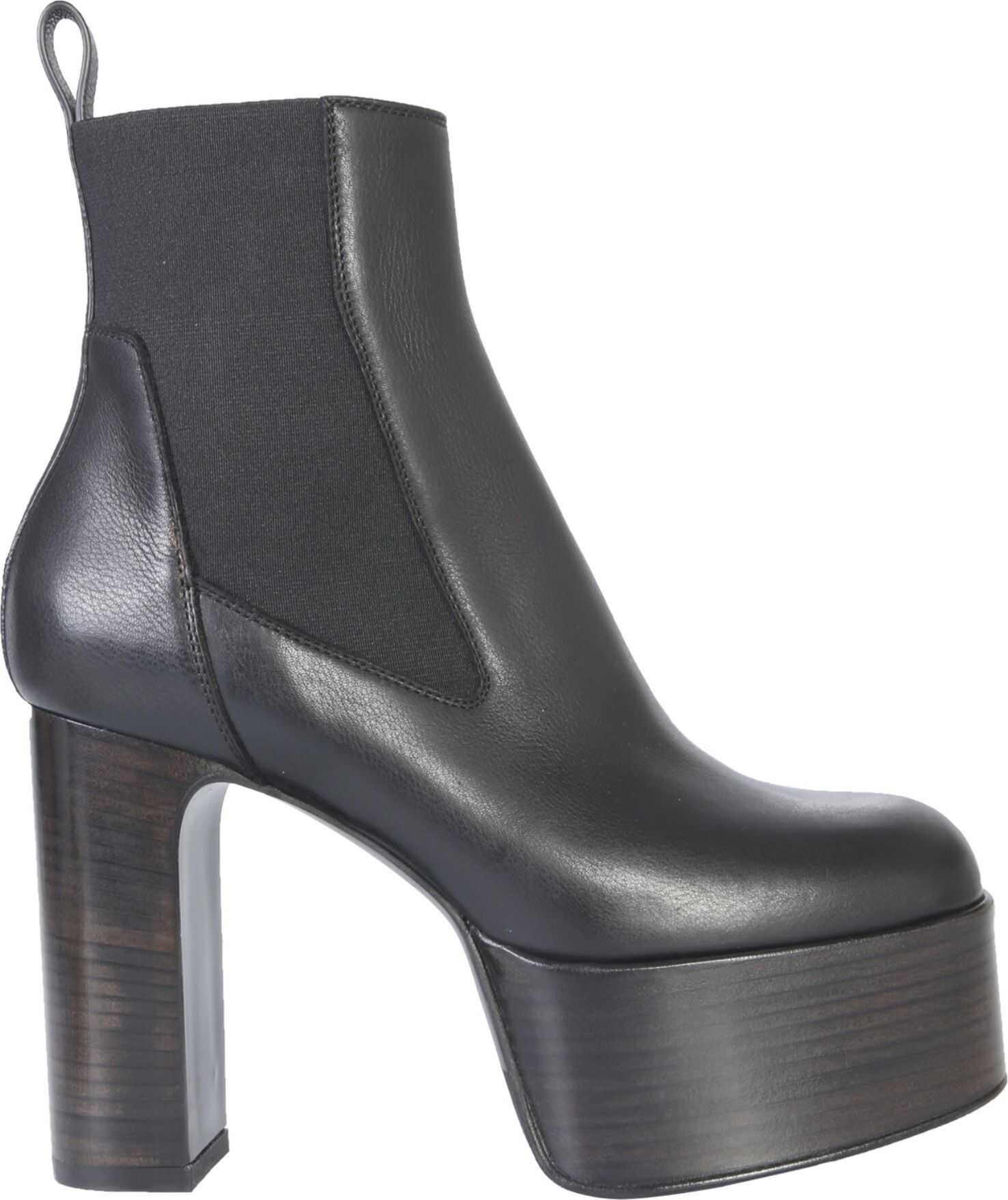 Rick Owens Elastic Kiss Boot BLACK