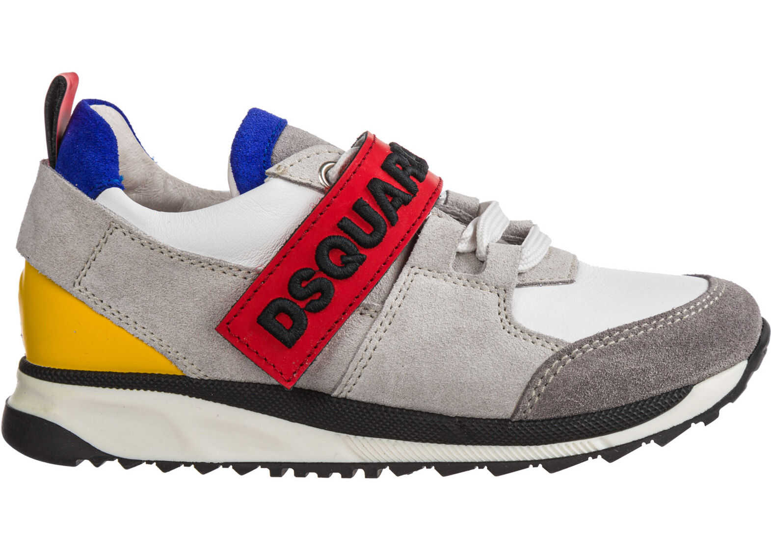DSQUARED2 Sneakers Leather White