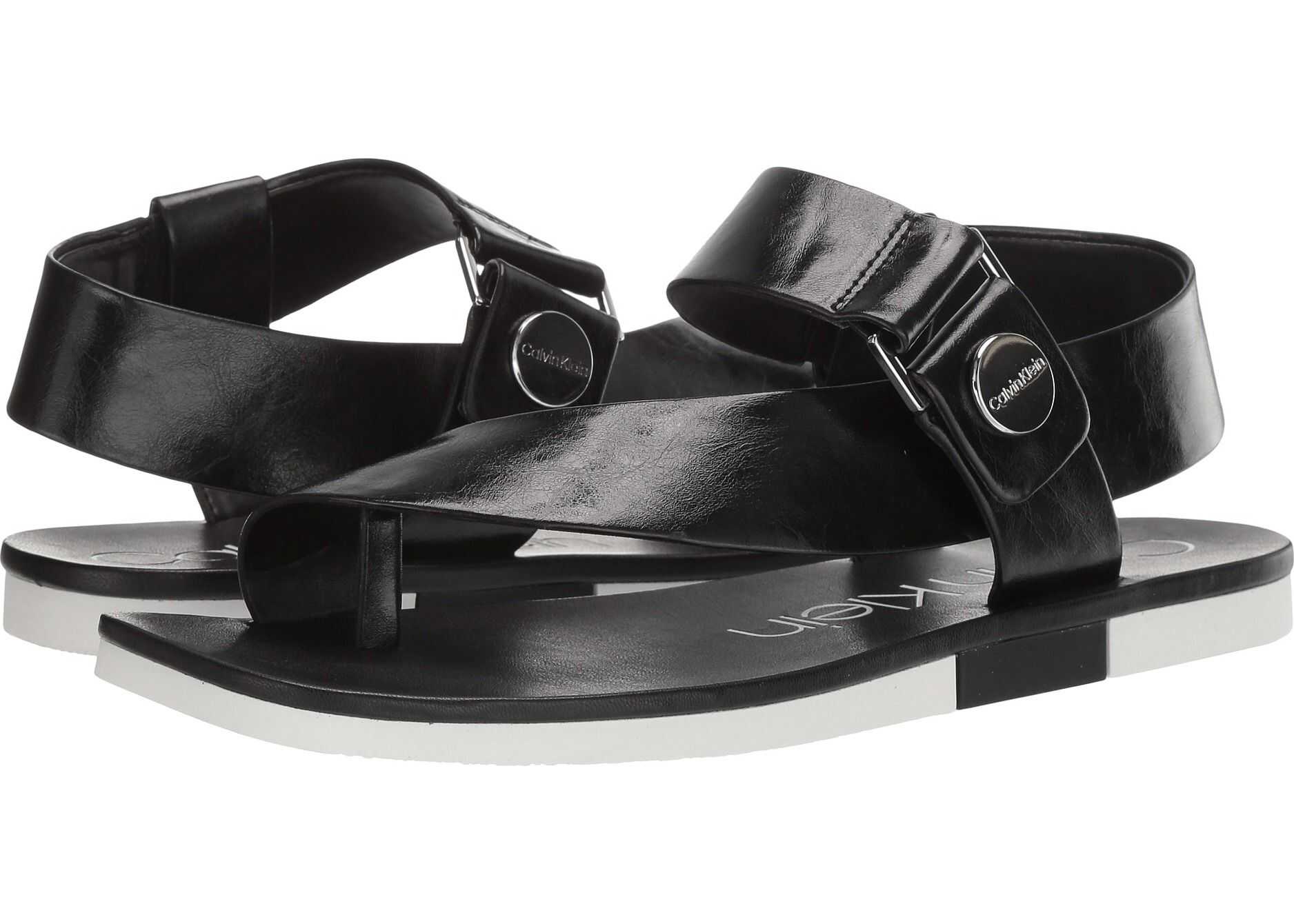 Calvin Klein Rikki Black Varnished Crackle