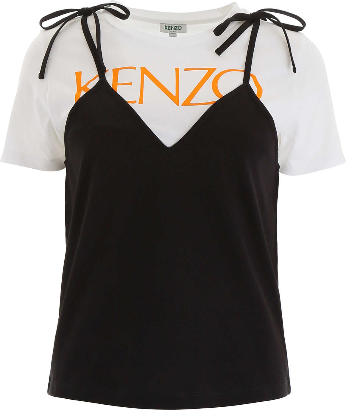 Kenzo Logo T-Shirt With Top NOIR
