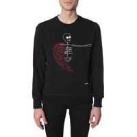 Bluze de trening Alexander McQueen Embroidered Sweatshirt