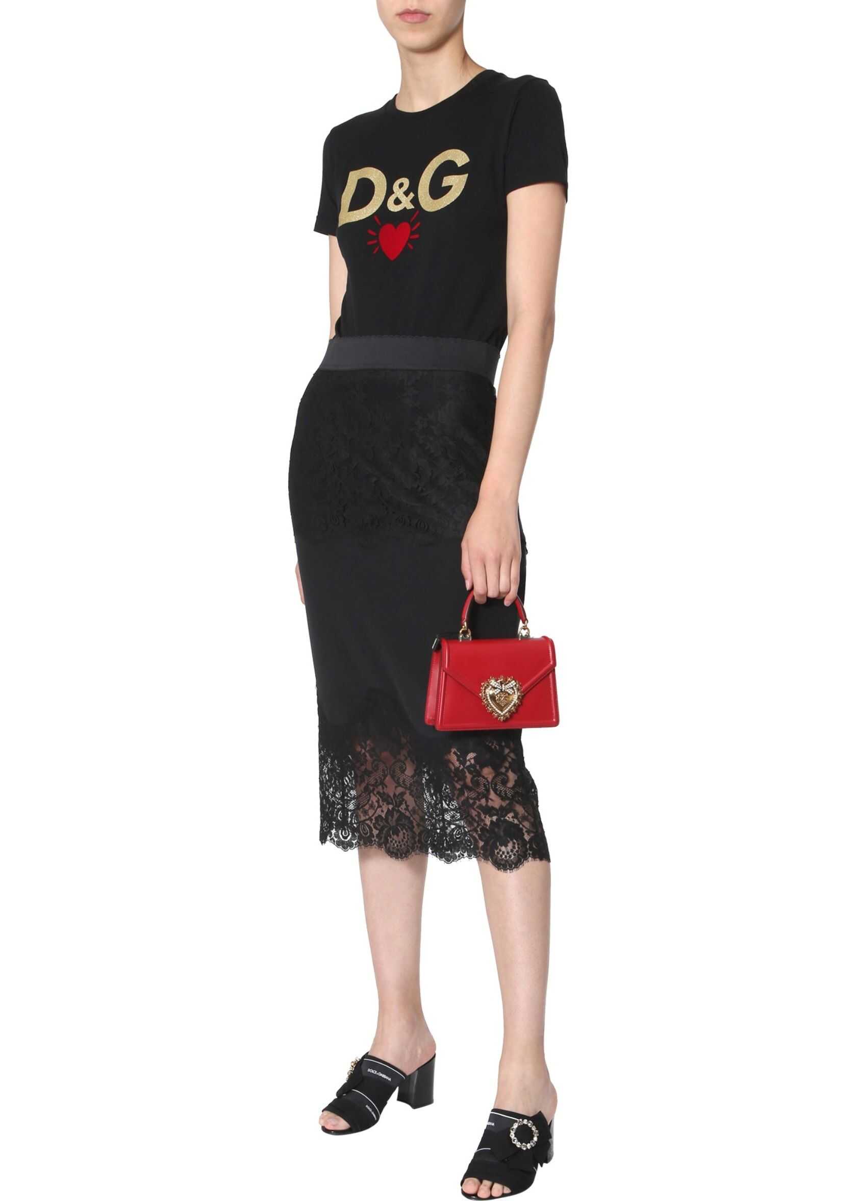 Dolce & Gabbana Lingerie Skirt BLACK