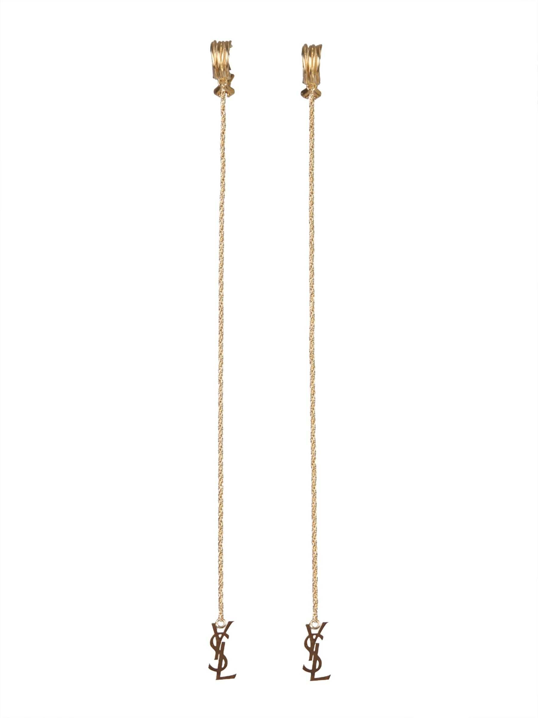 Saint Laurent Opyum Earrings GOLD