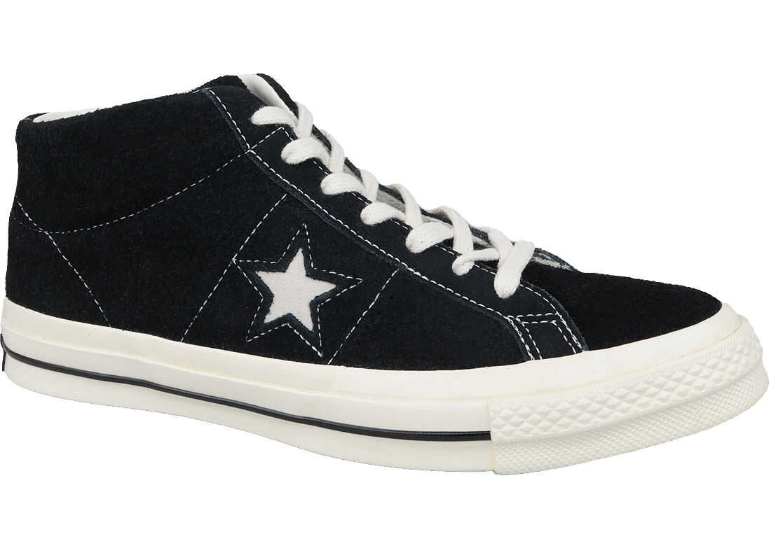 Converse One Star Ox Mid Vintage Suede Black
