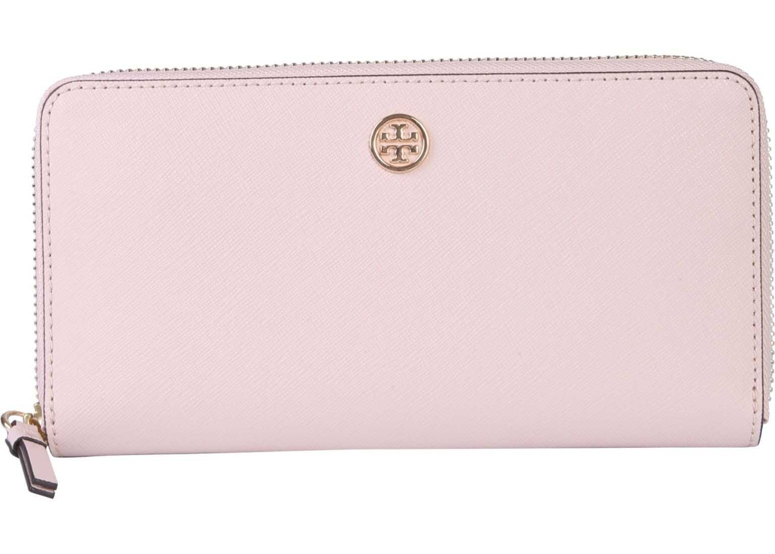 Tory Burch Robinson Continental Wallet PINK