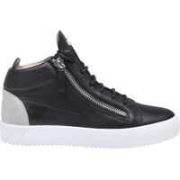 Sneakers Kriss Spot Sneakers In Black Leather Barbati