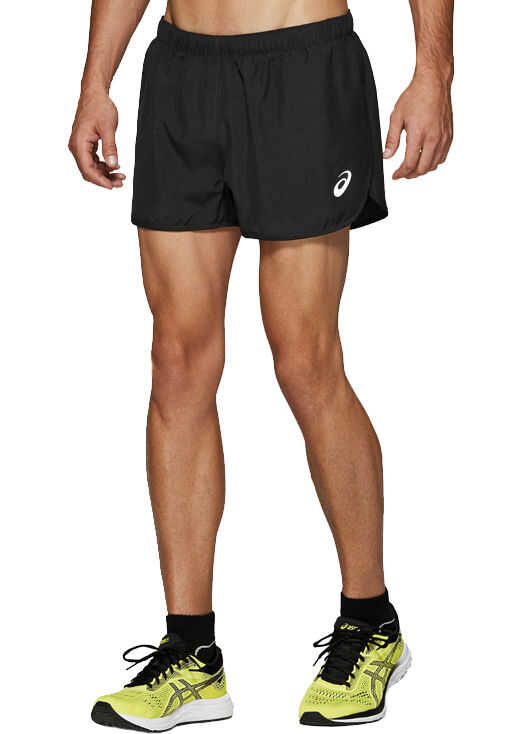 ASICS Silver Split Short Black