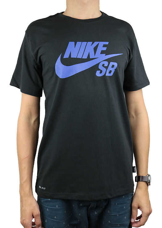 Nike SB Logo Tee Black