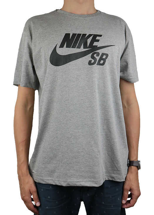 Nike SB Logo Tee Grey