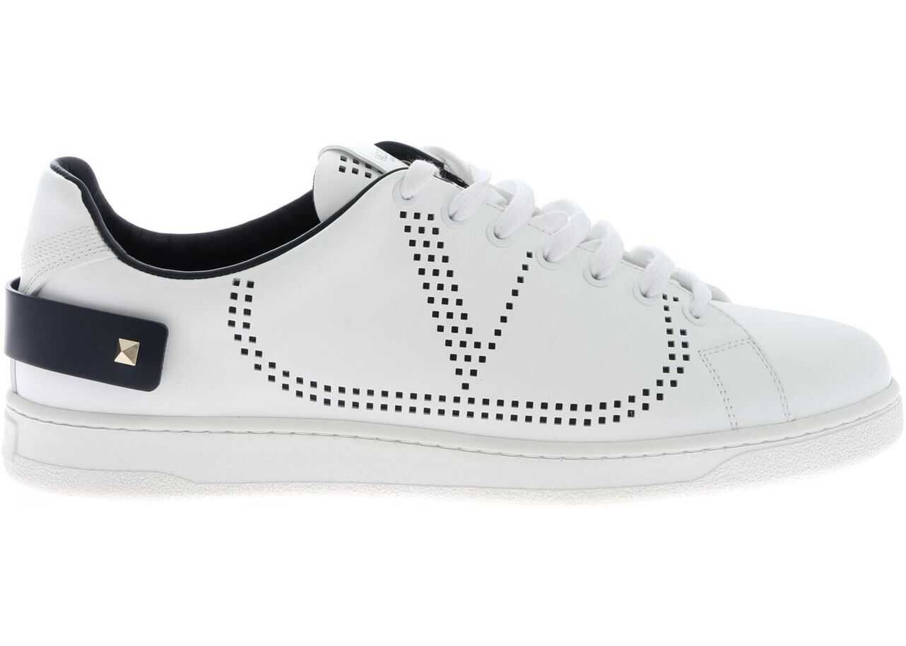 Backnet Sneakers With Pierced Logo
