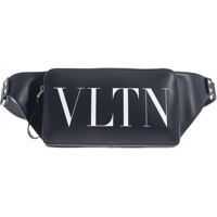 Rucsacuri Vltn Leather Belt Bag In Blue Barbati