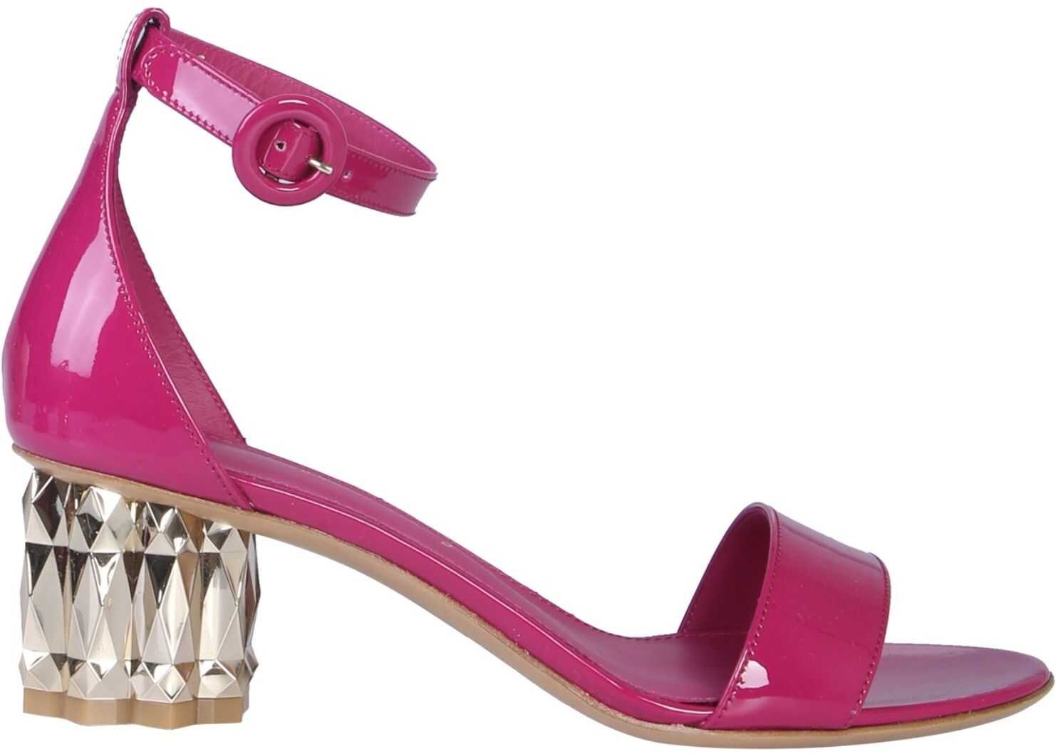 Salvatore Ferragamo Azalea Sandal FUCHSIA