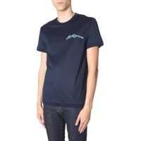 Tricouri Alexander McQueen T-Shirt With Embroidered Logo