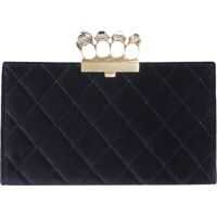 Genti mini Jeweled Four-Ring Pouch Femei