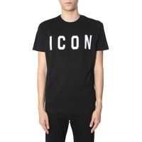 Tricouri Icon Print T-Shirt Barbati