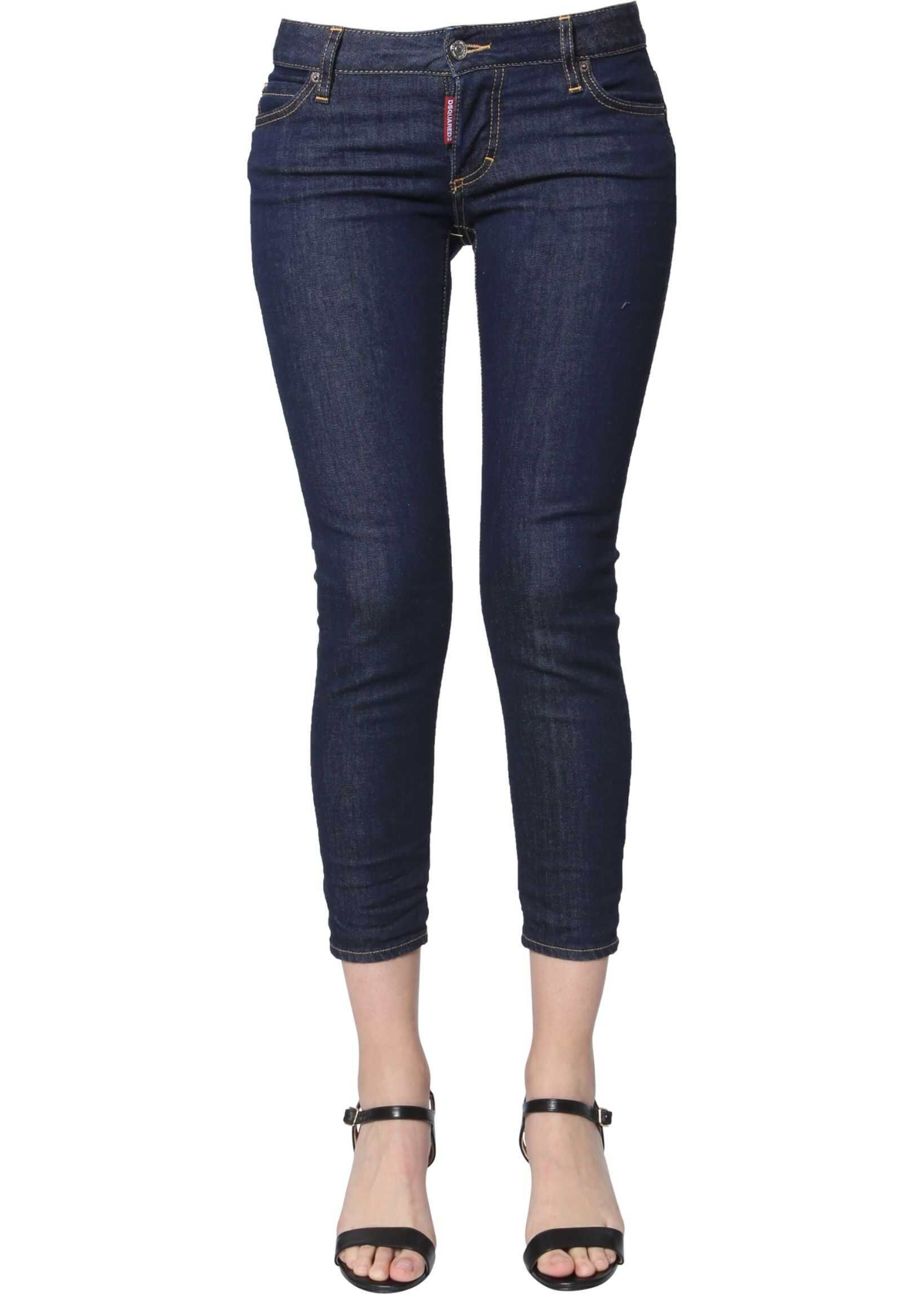 Blug DSQUARED2 Cropped Fit Jennifer BLUE