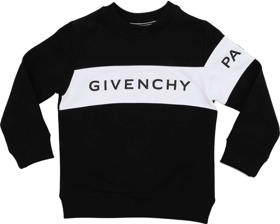 Givenchy Black Sweatshirt With White Band Black