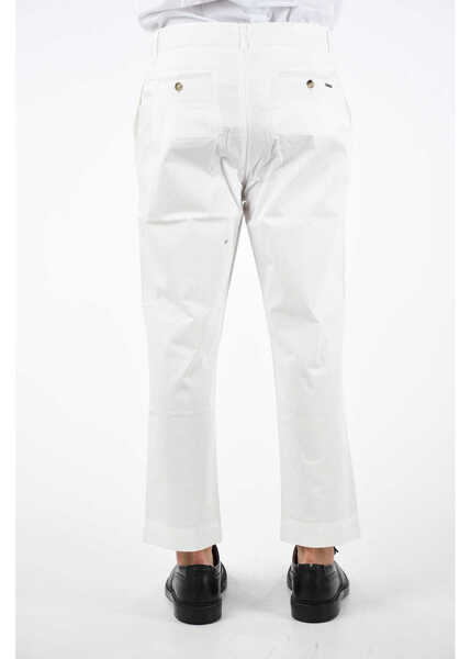 Pantaloni casual Woolrich Stretch Boyfriend Pants White Barbati (BM 6812807) 2