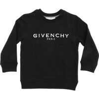 Bluze Black Sweatshirt With Vintage Rubberized Logo Baieti