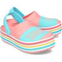 Slapi Platform Bold Color Clog Femei