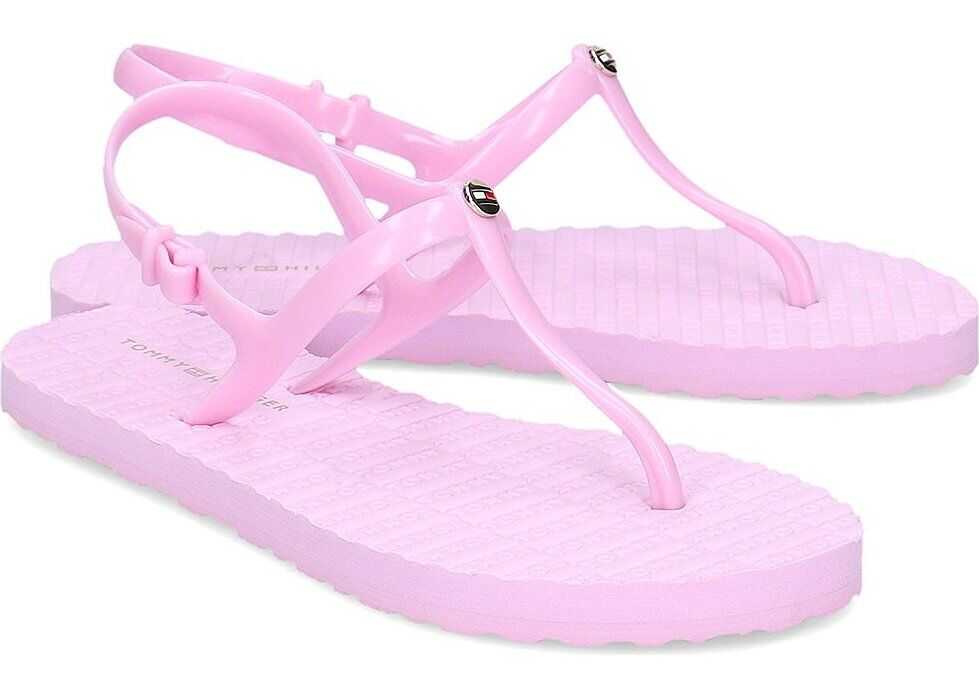 Tommy Hilfiger Flat Strappy Beach Różowy