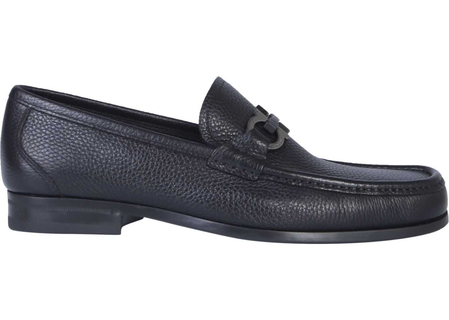 Salvatore Ferragamo Great Moccasin BLACK