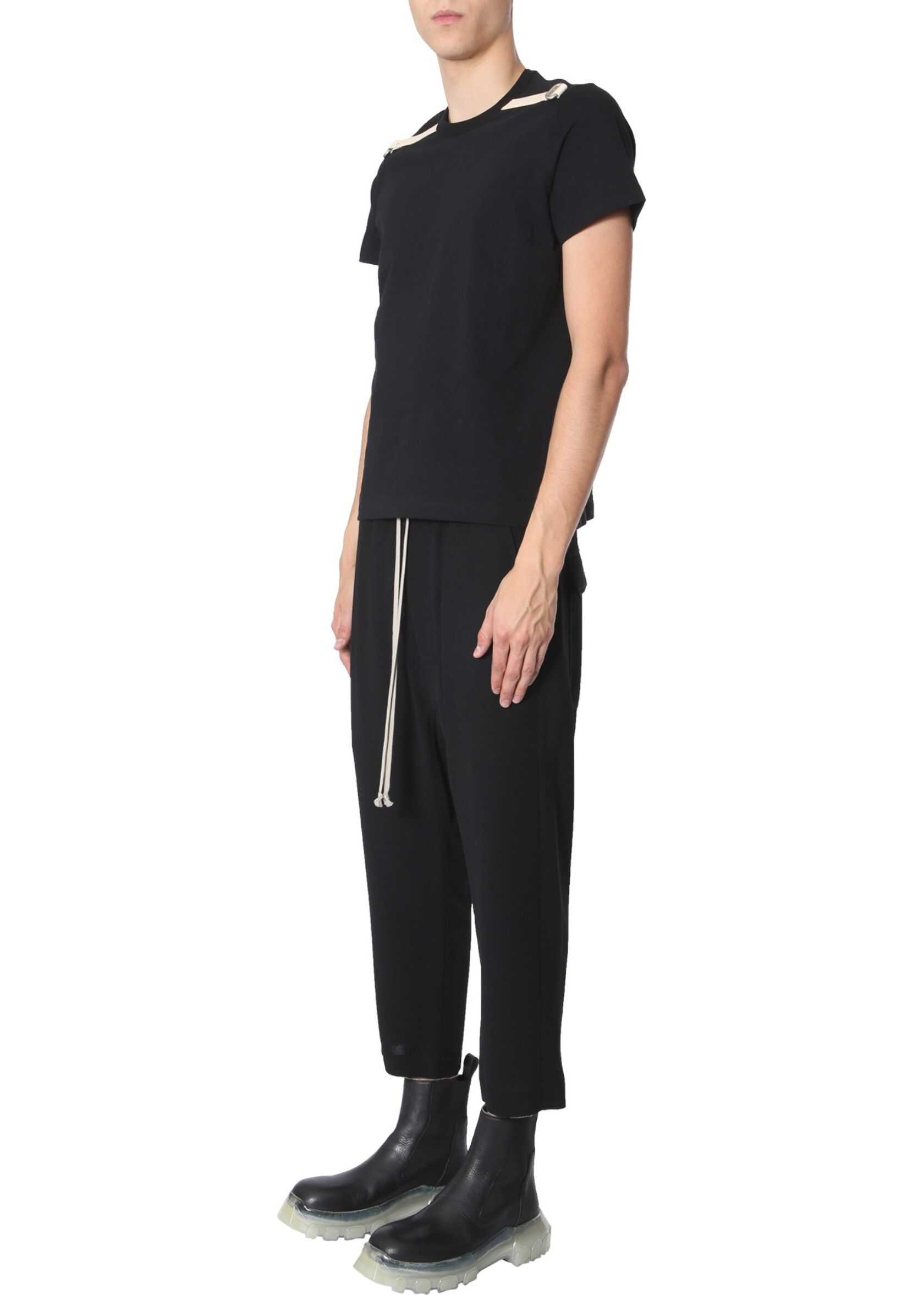 Rick Owens Level T T-Shirt BLACK