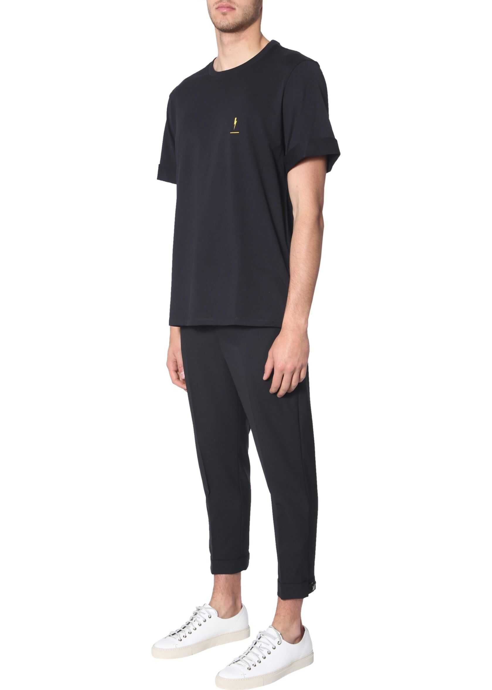 Neil Barrett T-Shirt Loose Fit BLACK