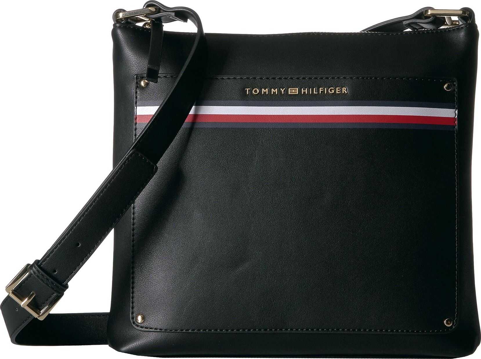 Tommy Hilfiger Mari North/South Crossbody Black