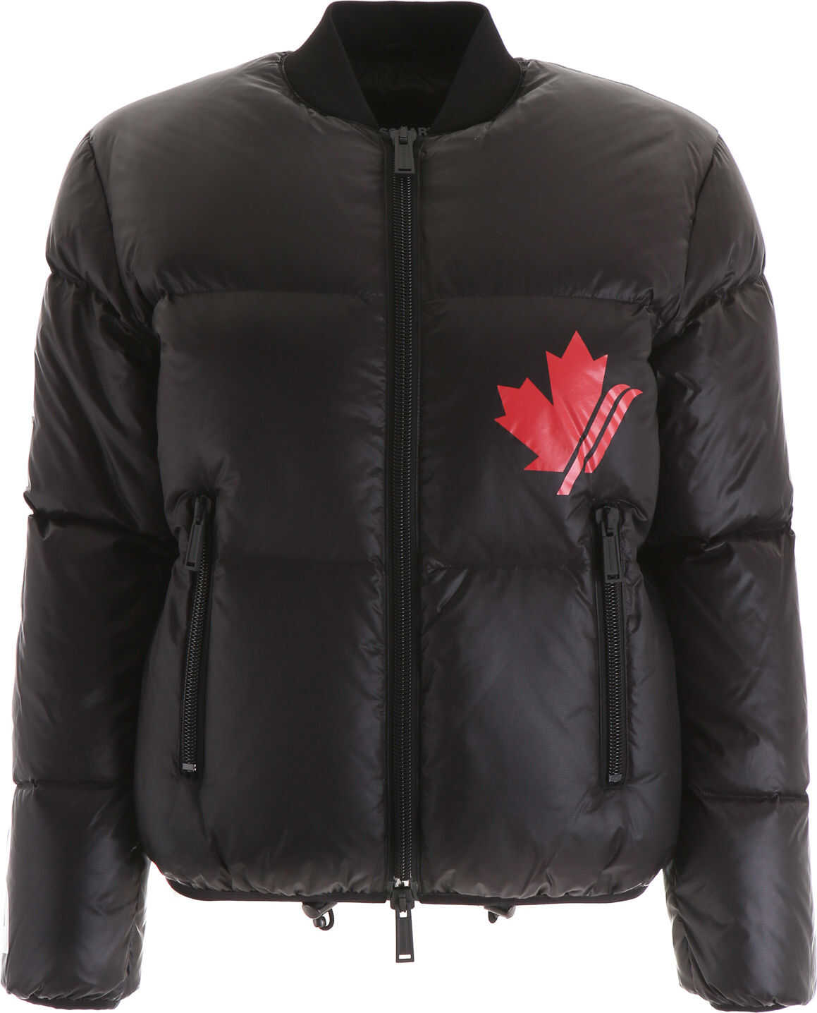 DSQUARED2 Logo Puffer Jacket BLACK