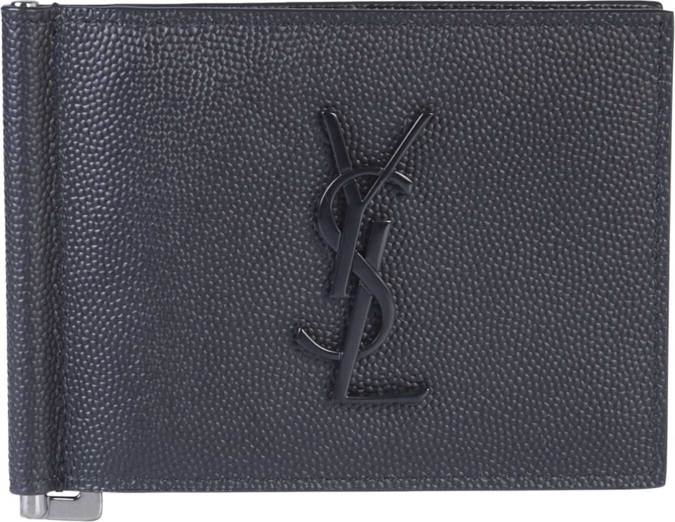 Saint Laurent Monogram Wallet BLACK