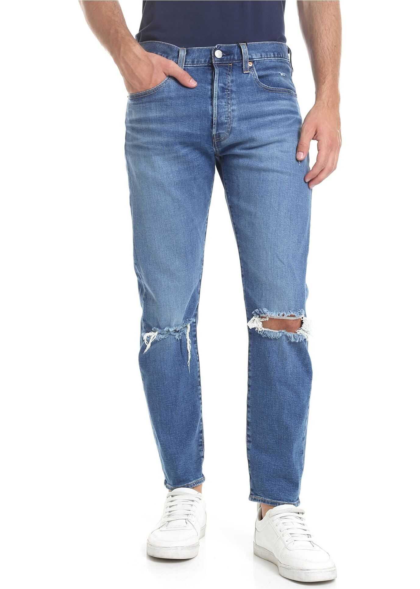 Blug Levi's® 501 Slim Taper Jeans In Blue Blue