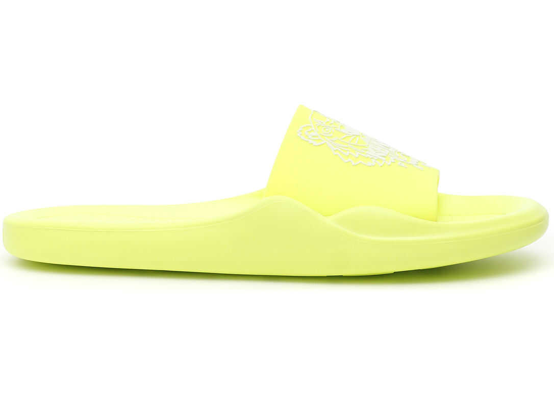 Kenzo Tiger Slides CITRON