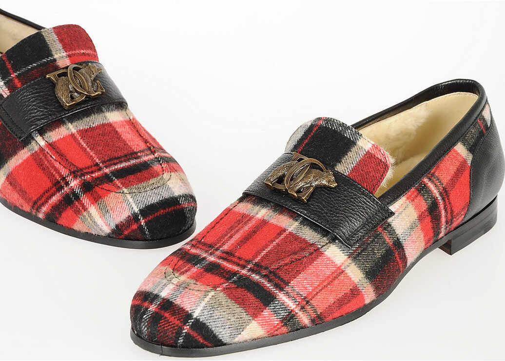 DSQUARED2 Checked PHILIPPE Loafer MULTICOLOR