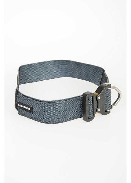 Curele DSQUARED2 50Mm Fabric Alpin Belt Gray Femei (BM 6823211) 3