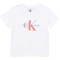 Tricouri Monogram Oco T-Shirt In White Baieti