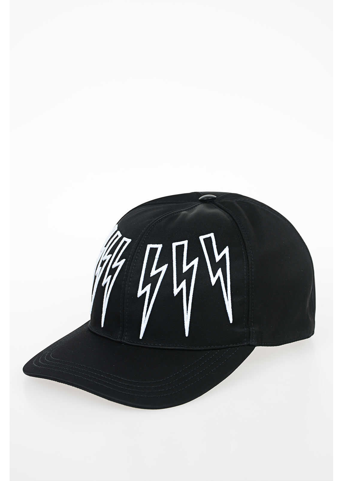 Neil Barrett FAIRISLE THUNDERBOLT Hat BLACK